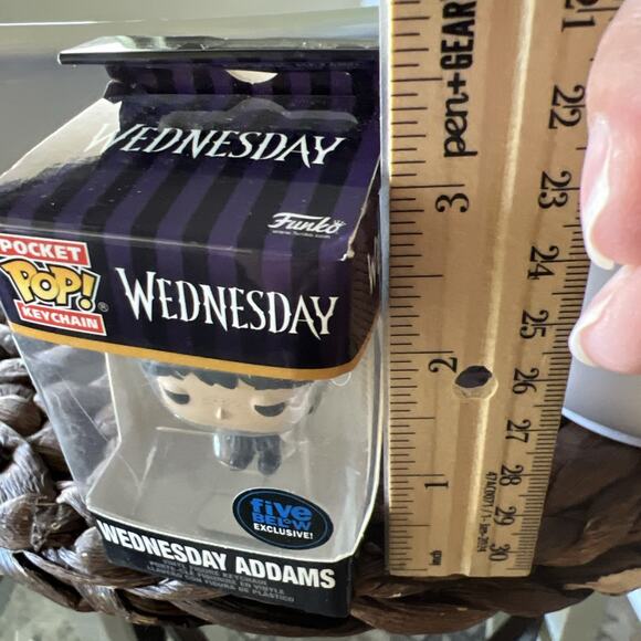 Wednesday Addams Special Edition Funko Pocket POP! Keychain - Picture 6 of 6